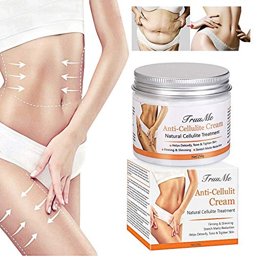 Cellulite Cream, Hot Cream, Slimming Cream, Cellulite Remover, 150g Professional Cellulite And Firming Cream, Natural Cellulite Cream for Thighs, Buttocks,Tummy Reduce the Appearance Of Cellulite