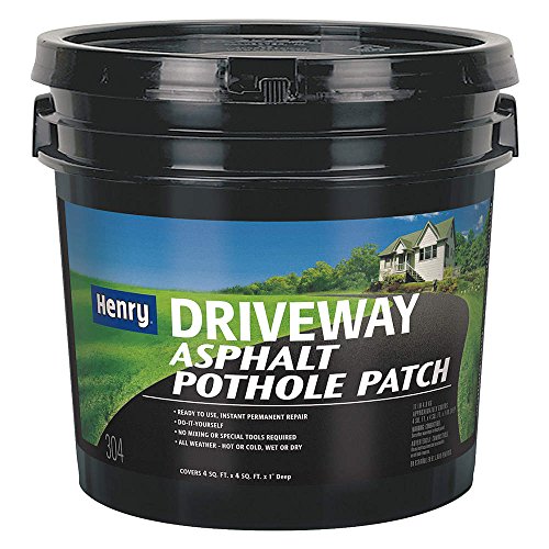 Blacktop Repair, Water, 11 lb, Black, Flat