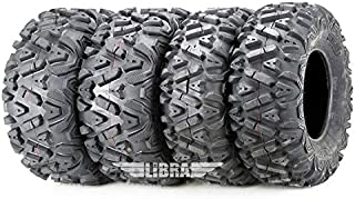 Set 4 ATV UTV Mud Tires 26x9-12 Front & 26x12-12 Rear 6PR