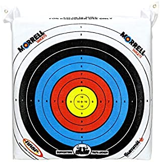 Morrell Youth Field Point Bag Archery Target - has NASP Rings, for Traditional or Youth Bows 30lbs and Less