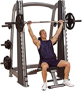 Body-Solid SCB1000 Pro Clubline Counter-Balanced Smith Machine for Weight Training, Home and Commercial Gym