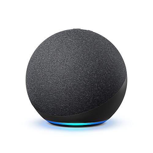 All-new Echo (4th Gen) | With premium sound, smart home hub, and Alexa | Charcoal