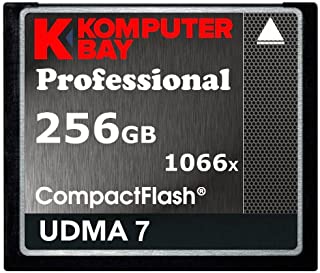 Komputerbay 256GB Professional Compact Flash Card 1066X CF Write 155MB/s Read 160MB/s Extreme Speed UDMA 7 RAW