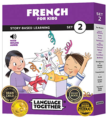 French for Kids: 10 Early Beginner Reader Books with Online Audio (Set 2)