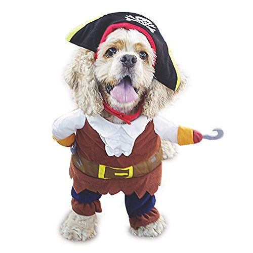 NACOCO Pet Dog Costume Pirates of The Caribbean Style (Large)