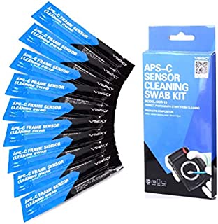 VSGO DDR15 DSLR or SLR Camera APS-C Sensor Cleaning Kit (10 X 16mm Sensor Cleaning Swabs)