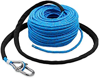 Trac Outdoor 100ft Anchor Rope - Features an 800 lb. Break Strength - Includes a Stainless Steel Anchor Shackle (69080)