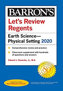 Let's Review Regents: Earth Science--Physical Setting 2020 (Barron's Regents NY)