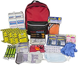 Ready America 70380 Essentials Emergency Kit 4 Person 3 Day Backpack