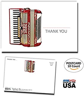 Thank You Postcards 10-Pack - Accordion | Polka, Tex Mex Edition 4