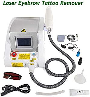 Tattoo Eyebrow Hair Removal Machine Q Switch ND YAG Eyebrow Tattoo Machine Whitening Blackhead Beauty Machine Remover 110/220V US Stock