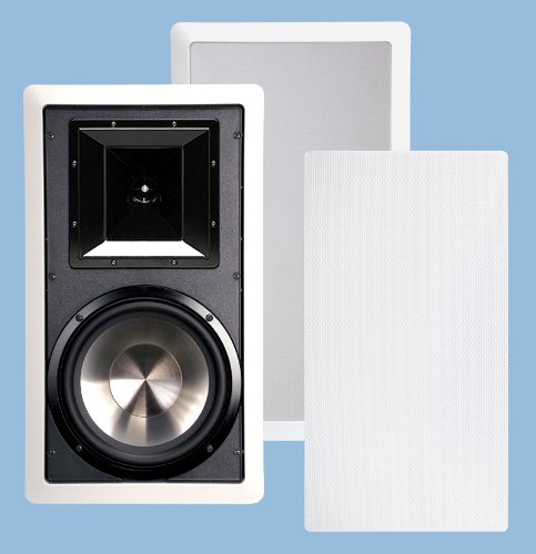 BIC America FH8-W 8-Inch 175-Watt In-Wall 2-Way Speakers with Mid/High Frequency Horns