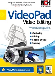 VideoPad Video Editor - Create Professional Videos with Transitions and Effects [Download]