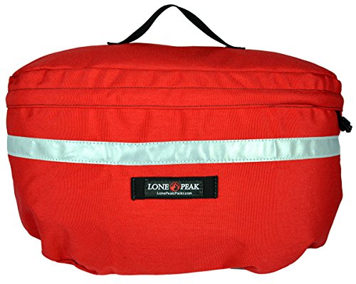 Lone Peak Recumbant Seat Bag red