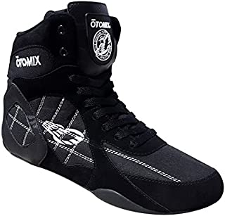 Otomix Men's Warrior Bodybuilding Boxing Weightlifting MMA Shoes Black 11