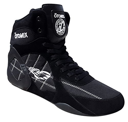 Otomix Men's Warrior Bodybuilding Boxing Weightlifting MMA Shoes Black 11