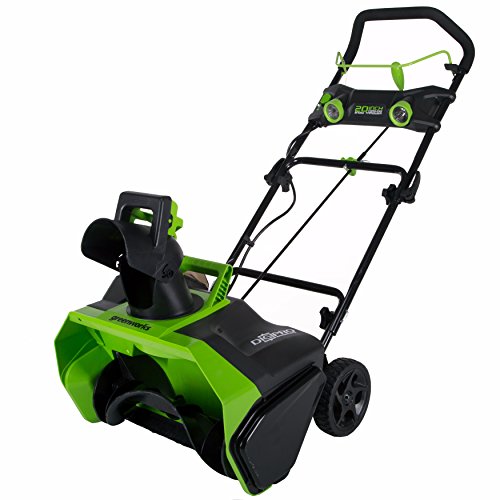 Greenworks 20-Inch 40V Cordless Brushless Snow Thrower, Battery Not Included 2601102