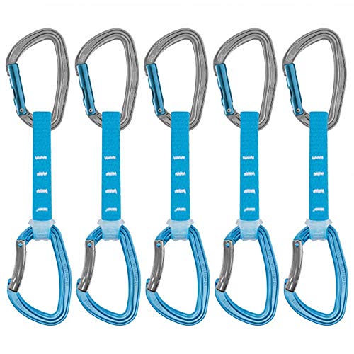 PETZL - Pack 6 Djinn Axess Quickdraw, Blue, 12 cm