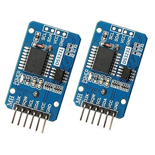 WayinTop 2pcs DS3231 AT24C32 IIC RTC Clock Module Real Time Clock Module for Arduino