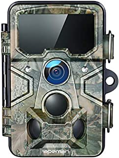 APEMAN Trail Camera 20MP 1080P with 16GB TF Card, 120° Detection Range, 116° Wide-Angle Lens, 65ft Trigger Distance Game Camera for House Security and Wildlife Monitoring