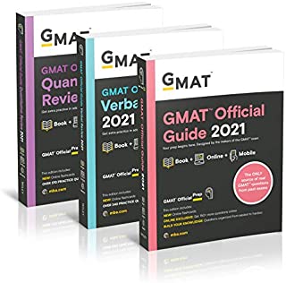 GMAT Official Guide 2021 Bundle, Books + Online Question Bank: Books + Online Question Bank