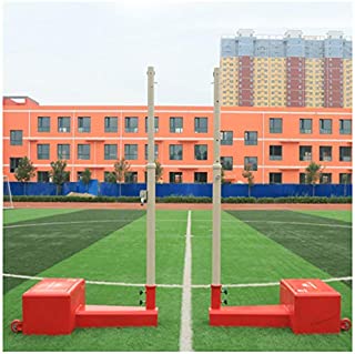 YILANJUN Outdoor Badminton Column, Volleyball Post, Badminton Post, Badminton Net Stand Set, Badminton Net Racket