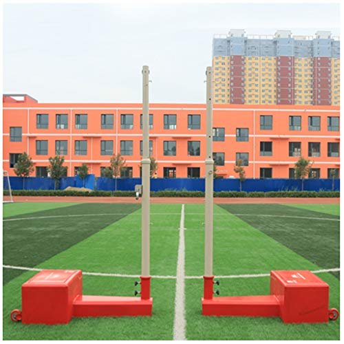 YILANJUN Outdoor Badminton Column, Volleyball Post, Badminton Post, Badminton Net Stand Set, Badminton Net Racket