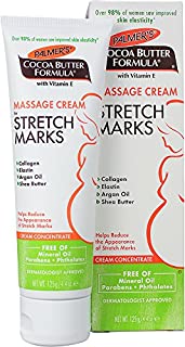 Palmer's Cocoa Butter Formula Massage Cream for Stretch Marks and Pregnancy Skin Care, 4.4 Ounces (Pack of 2)