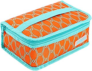 MIER Portable Thermal Insulated Cooler Bag Mini Lunch Bag for Kids, Orange