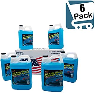 SH HS 29.606 Bug Wash Windshield Washer Fluid, 1 Gal (3.78 L) (Pack of 6)