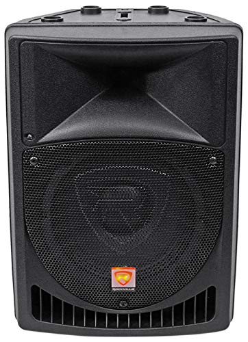 Rockville RPG8 Powered Active 400 Watt 2-Way DJ PA Speaker System, 8 inch