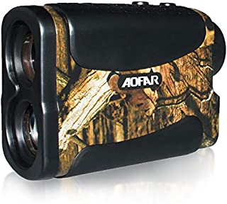 AOFAR HX-700N Hunting Range Finder 700 Yards Waterproof Archery Rangefinder for Bow Hunting with Range Scan Fog and Speed Mode, Free Battery, Carrying Case