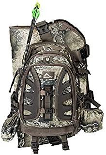 Insights Hunting 9103 The Vision Heavy Duty Outdoor Hiking Fishing Bow Hunting Backpack with TS3 Tree Stand for Bowhunters, Realtree Excape Camouflage