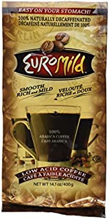 Euromild Low Acid Ground Coffee DECAFFEINATED (14.1 OZ.)