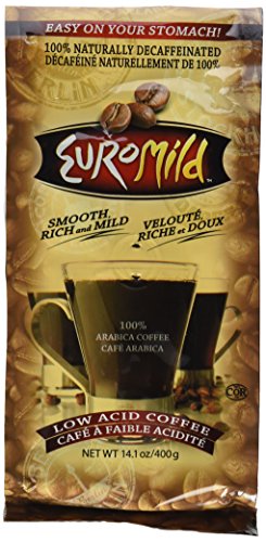 Euromild Low Acid Ground Coffee DECAFFEINATED (14.1 OZ.)