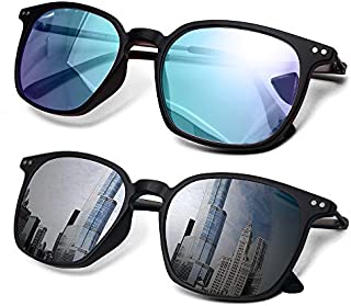 2 Pack Color Blindness Glasses for Men/Color Blind Corrective Glasses for Red-Green and Blue Blindness (Color Blind Glasses)