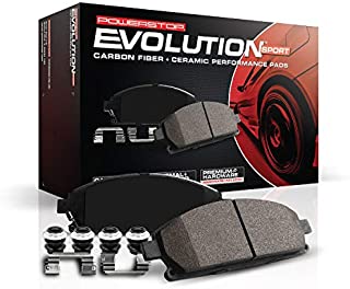 Power Stop Z23-1409 Z23 Evolution Sport Carbon Fiber Infused Ceramic Brake Pad with Hardware