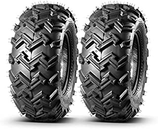 MaxAuto 22x8-10 22x8x10 Front ATV Tires AT Mud Sand All Terrain ATV UTV Tires Turf Tires, 4 Ply Rating Tubeless, Set of 2