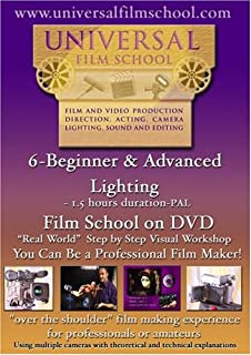 6-Beginner & Advanced Film Lighting-Film School on DVD(PAL)