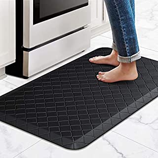 HappyTrends Kitchen Mat Cushioned Anti-Fatigue Kitchen Rug,17.3