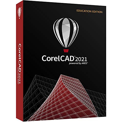 CorelCAD 2021 Education Edition | CAD Software | 2D Drafting, 3D Design & 3D Printing [PC/Mac Disc]