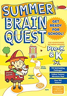 Summer Brain Quest: Between Grades Pre-K & K