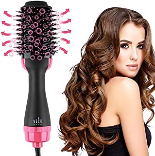 Hair Dryer And Volumizer Hot Air Brush,Hair Brush Dryer,Black