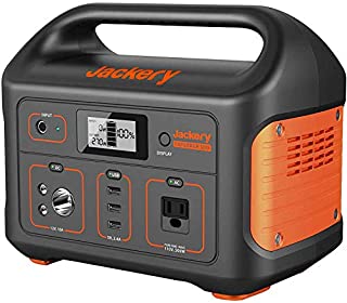 Jackery Portable Power Station Explorer 500, 518Wh Outdoor Solar Generator Mobile Lithium Battery Pack with 110V/500W AC Outlet (Solar Panel Optional) for Road Trip Camping, Outdoor Adventure