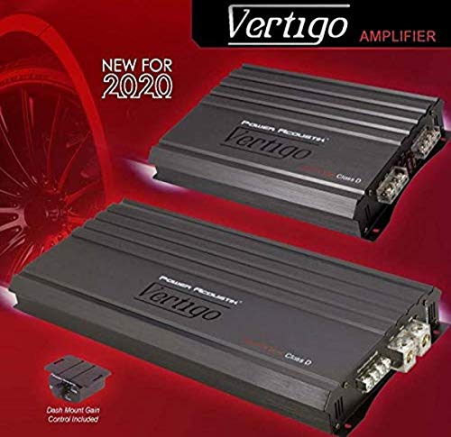 Power Acoustik VA1-6000D Vertigo Series 6,000-Watt Max Monoblock Class D Amp