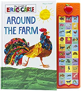 World of Eric Carle, Around the Farm 30-Button Sound Book - PI Kids