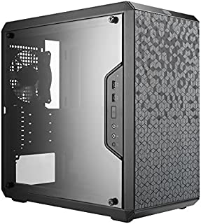 Cooler Master MasterBox Q300L Micro-ATX Tower with Magnetic Design Dust Filter, Transparent Acrylic Side Panel, Adjustable I/O & Fully Ventilated Airflow, Black (MCB-Q300L-KANN-S00)