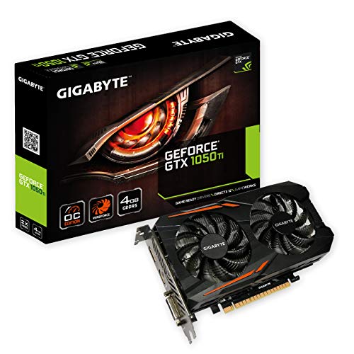 Gigabyte Geforce GTX 1050 Ti OC 4GB GDDR5 128 Bit PCI-E Graphic Card (GV-N105TOC-4GD)