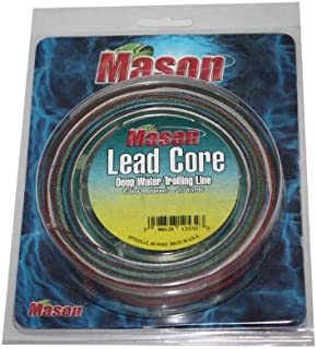 Mason Lead Core Trolling Braided Fishing Line, 27-Pound