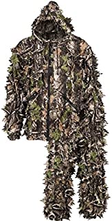 Swedteam North Mountain Gear Ghillie Suit for Men - Leafy Camo Suit Super Natural Camo - Camouflage Jacket - Camo Pants (XX-Large)